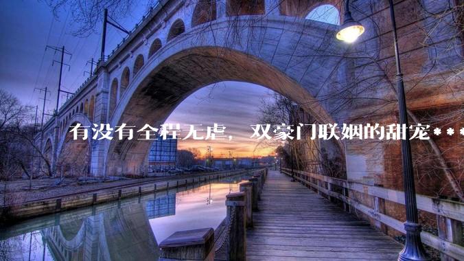 有没有全程无虐，双豪门联姻的甜宠***推荐？