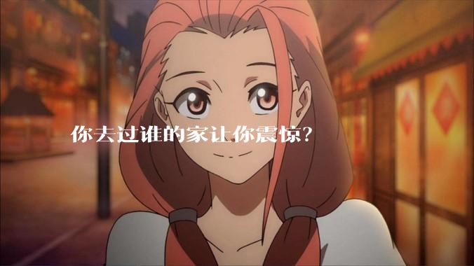 你去过谁的家让你震惊？